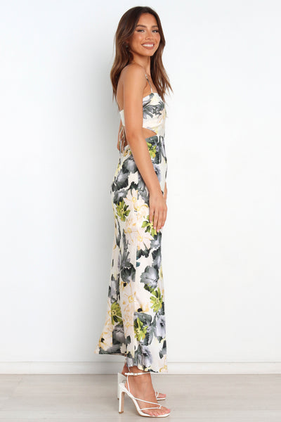 Jayne - Bloemen Maxi Jurk