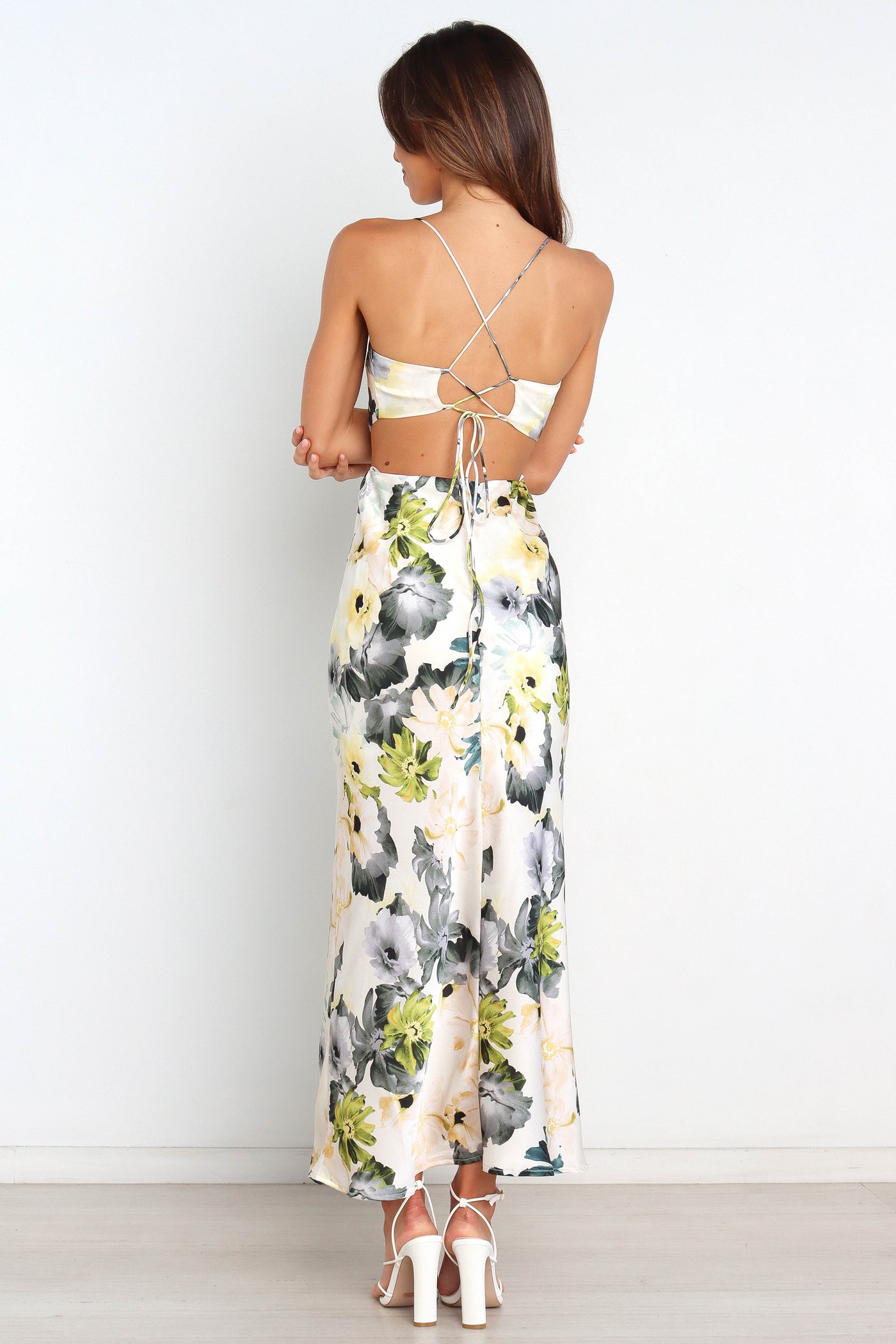 Jayne - Bloemen Maxi Jurk