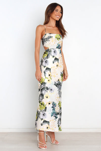 Jayne - Bloemen Maxi Jurk