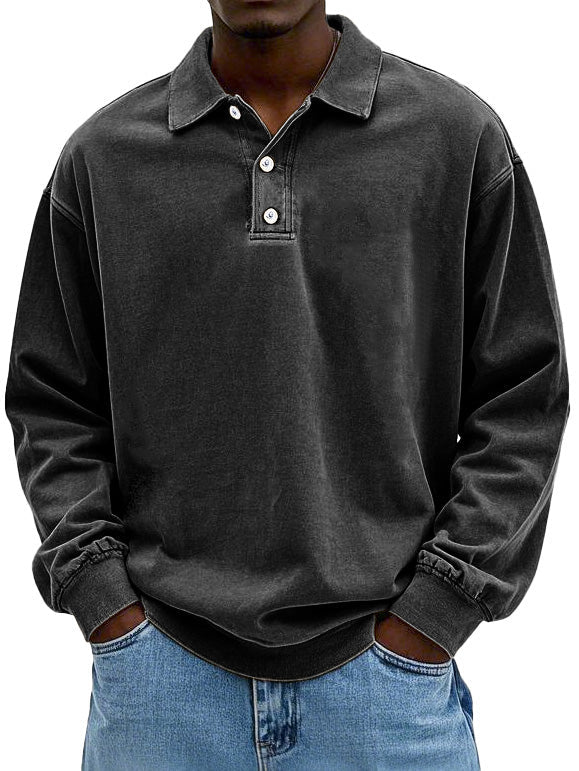Elijah™ | Vintage Lange Mouwen Shirt
