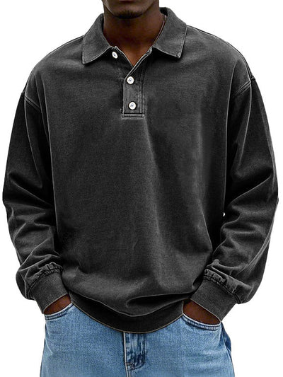 Elijah™ | Vintage Lange Mouwen Shirt