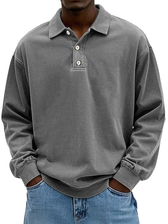 Elijah™ | Vintage Lange Mouwen Shirt