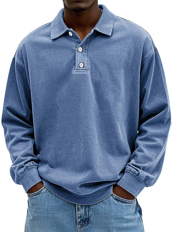 Elijah™ | Vintage Lange Mouwen Shirt
