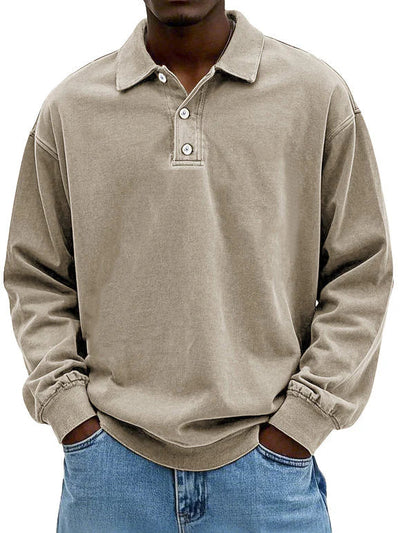 Elijah™ | Vintage Lange Mouwen Shirt