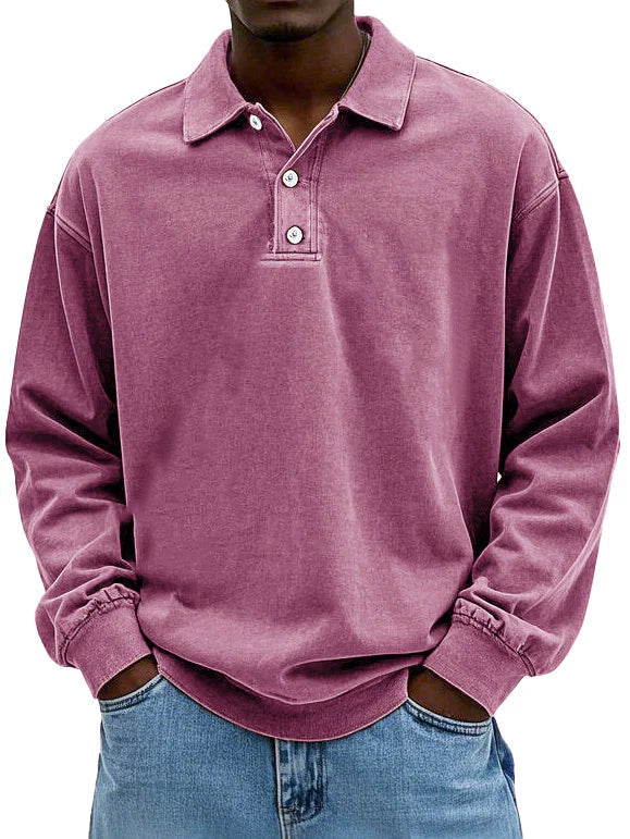 Elijah™ | Vintage Lange Mouwen Shirt