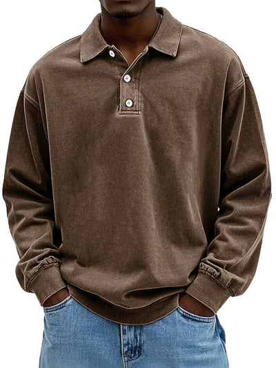 Elijah™ | Vintage Lange Mouwen Shirt