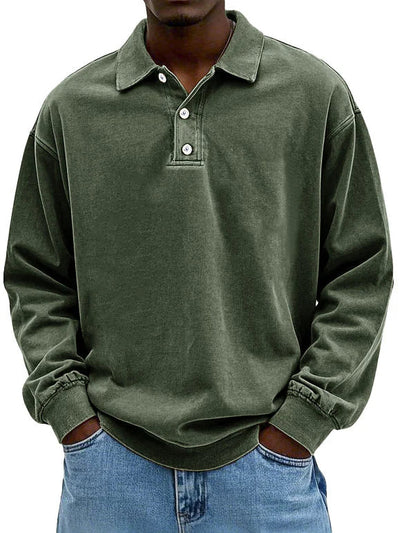 Elijah™ | Vintage Lange Mouwen Shirt