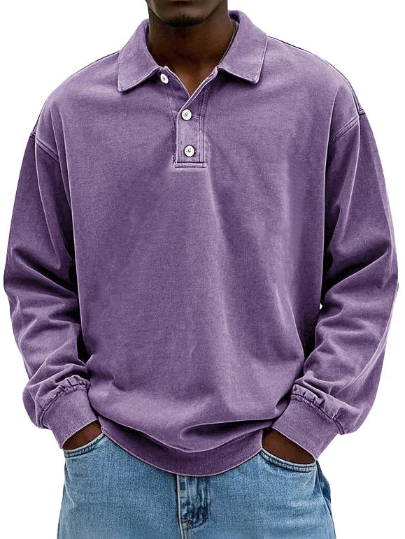 Elijah™ | Vintage Lange Mouwen Shirt