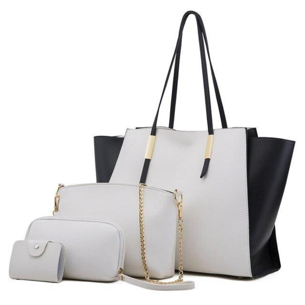 Ruby | Set van 4 Luxe Shopper Tassen