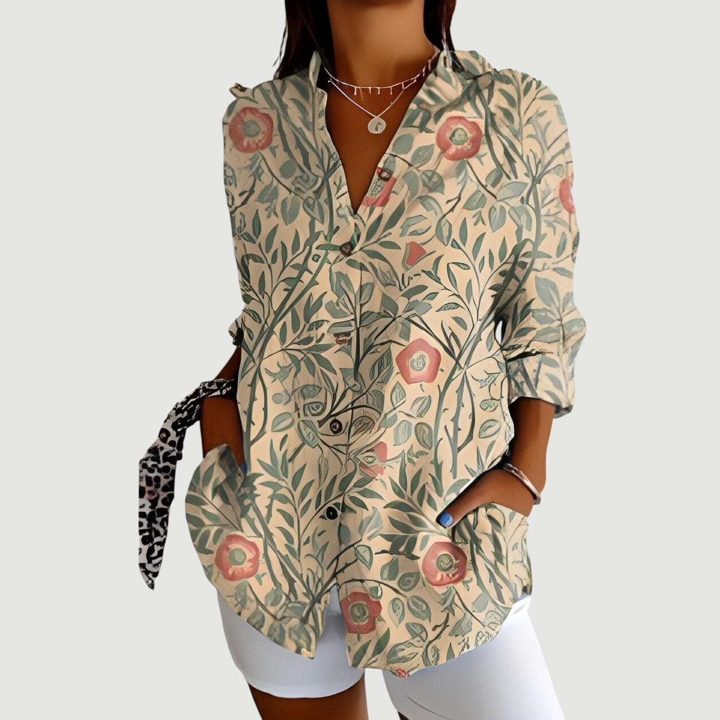 Nora™ | Blouse met Kleurrijk Ontwerp