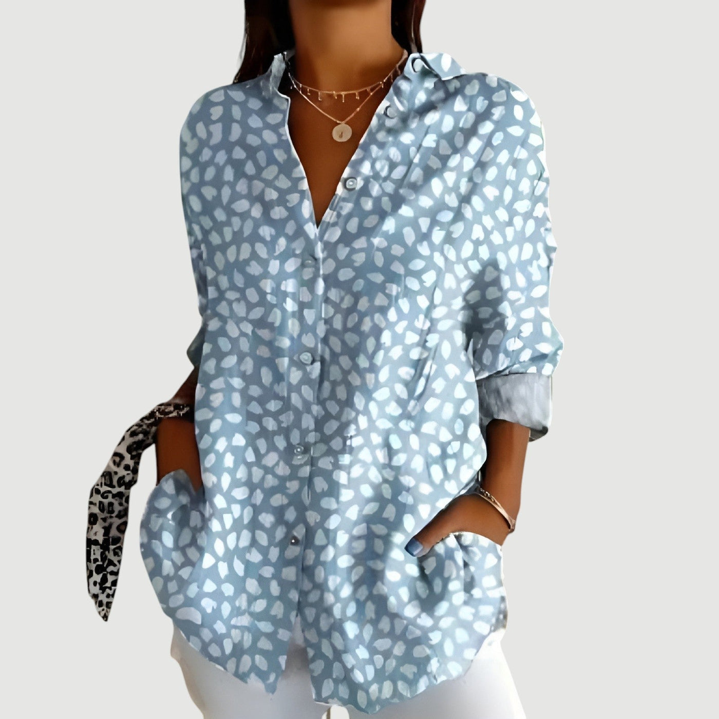 Sandra™ | Blouse met Kleurrijk Ontwerp