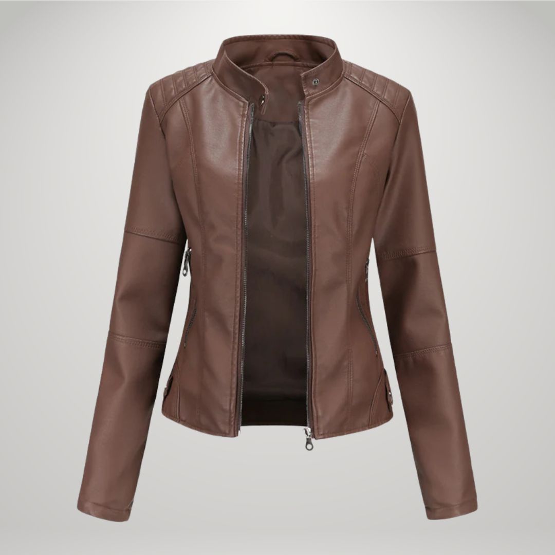 Casual leren jas Sophia™