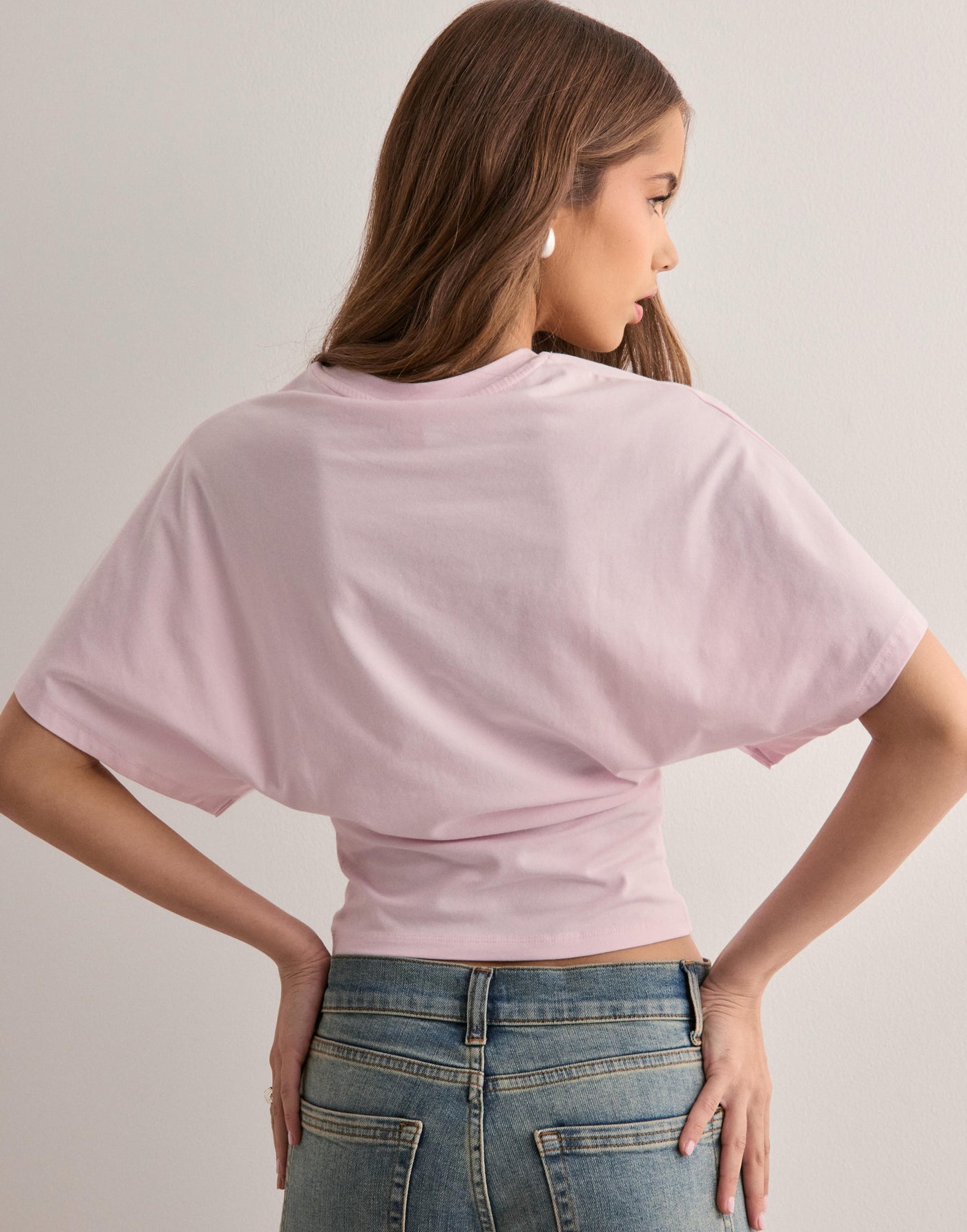 Ewa | T-SHIRT MET WIDE SLEEVES ICON