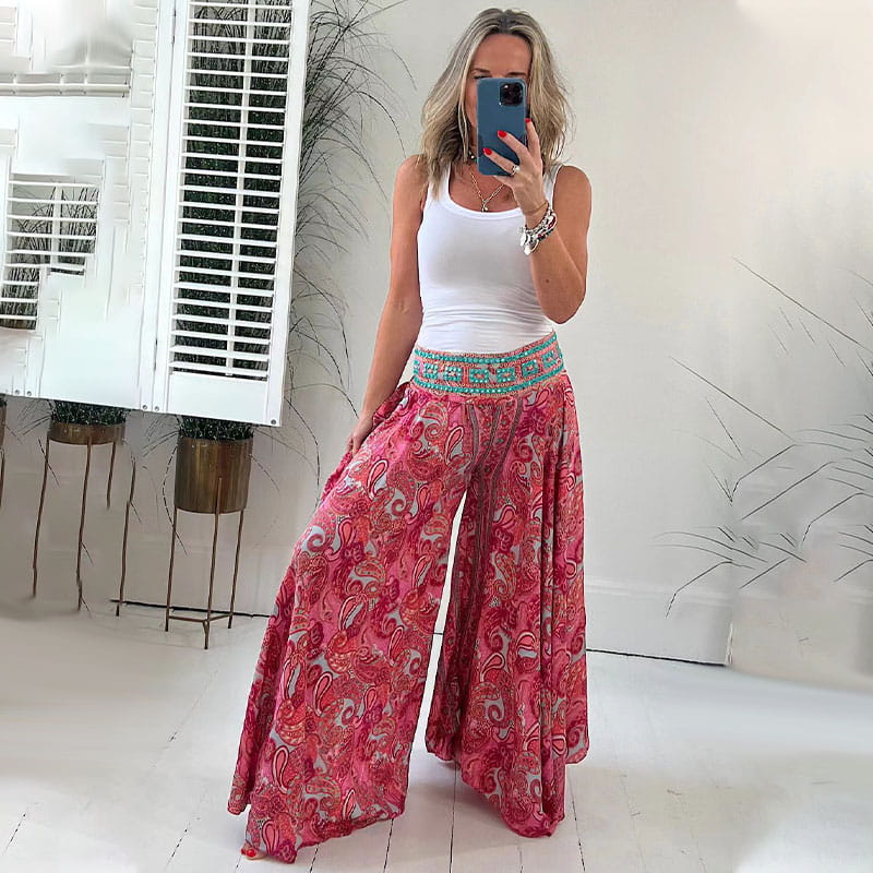 ARIELA | VLOEIENDE BOHO BROEKEN