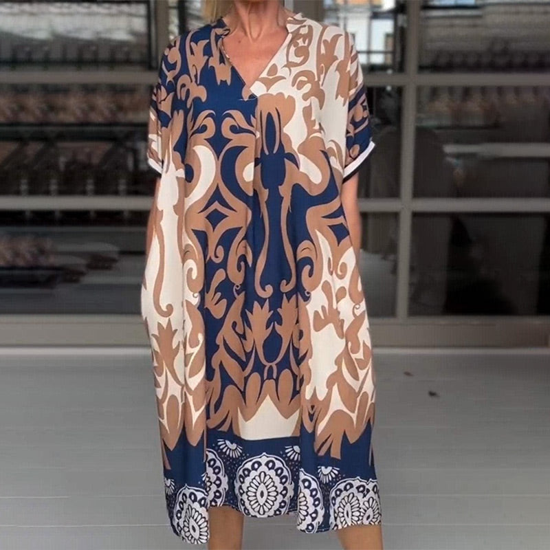 Monica | Boho Buikbedekkend Jurk