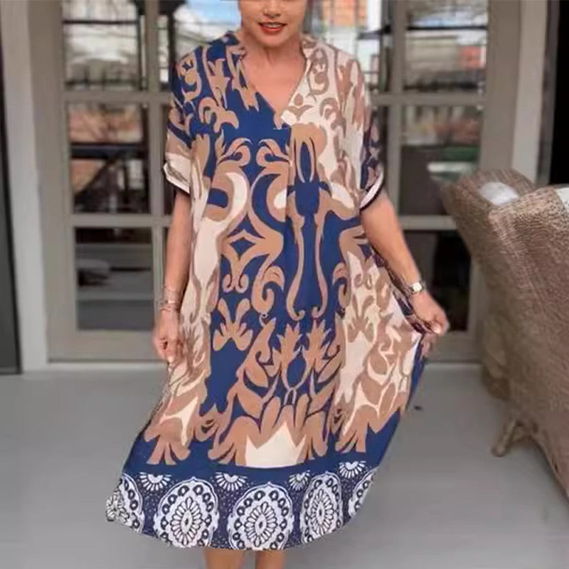 Monica | Boho Buikbedekkend Jurk