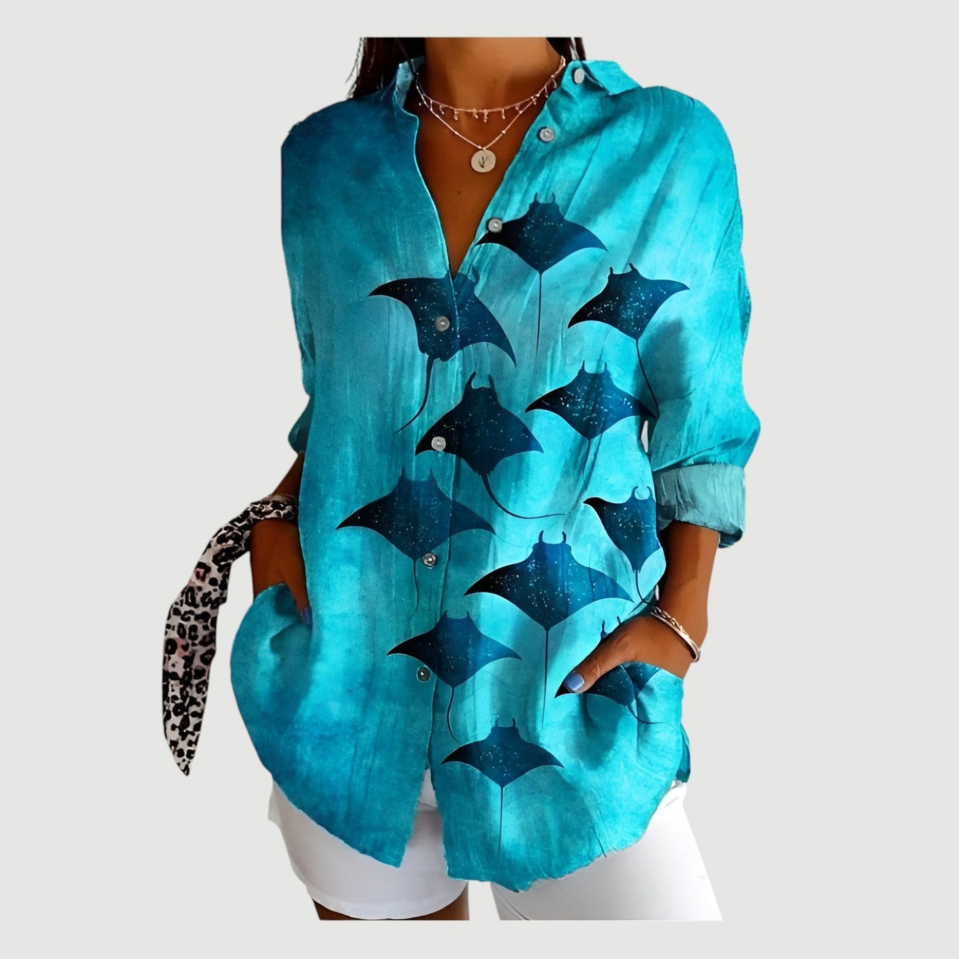 Penelope™ | Blouse met Kleurrijk Ontwerp