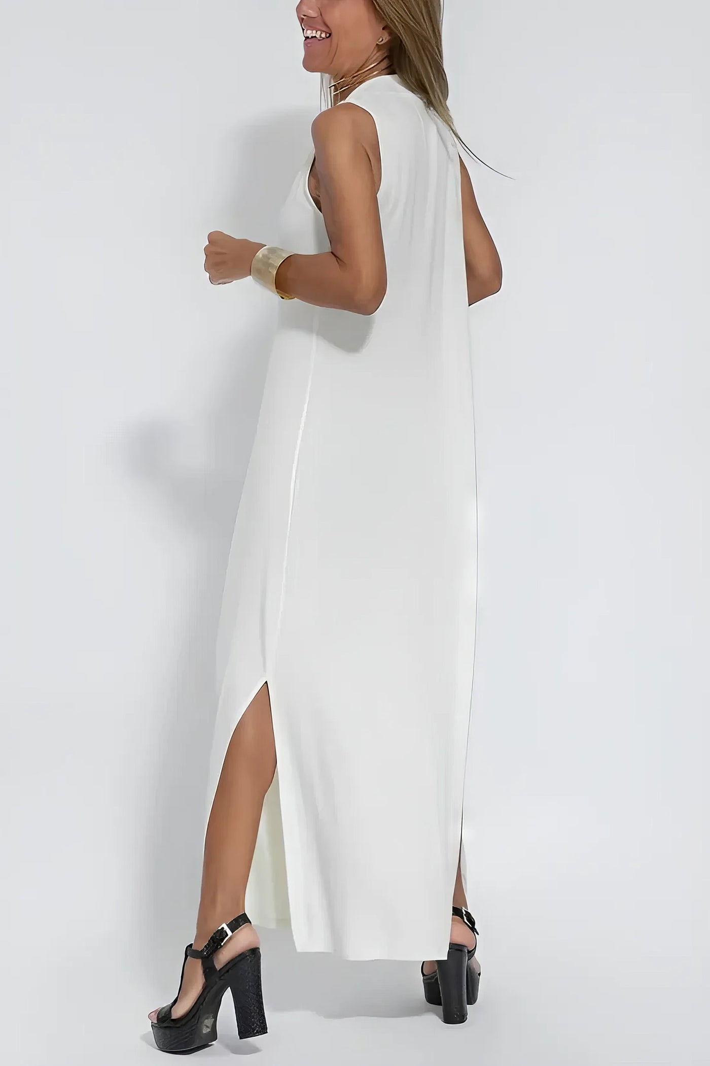 Claire | Elegante lange jurk