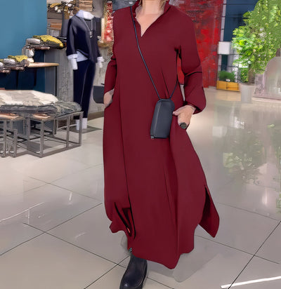 Marta - Lange elastische jurk