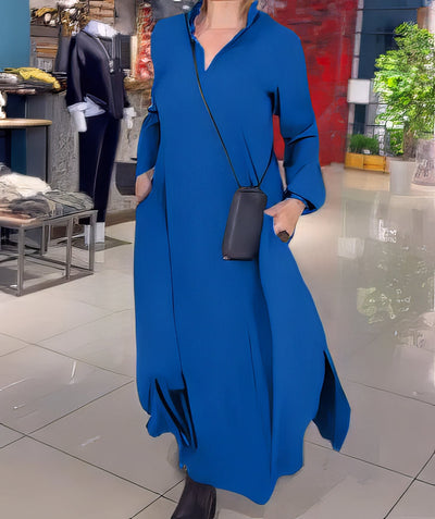 Marta - Lange elastische jurk